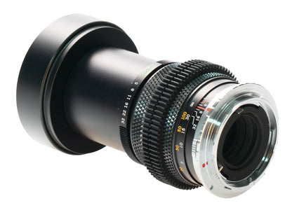 Olympus OM F. Zuiko Auto-T 200mm F5 Cine Mod w/ Anamorphic Bokeh & Flare | Canon