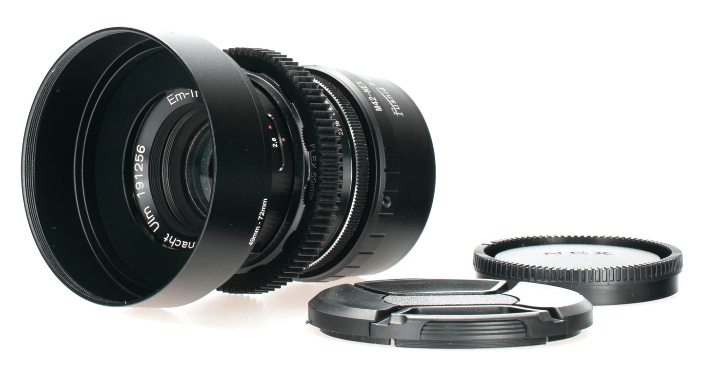 A. Schacht Ulm Em - Travenar 90mm F2.8 Cine Mod Prime Lens | Sony E - mount! - TerPhoto Store
