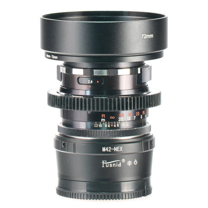 A. Schacht Ulm Em - Travenar 90mm F2.8 Cine Mod Prime Lens | Sony E - mount! - TerPhoto Store