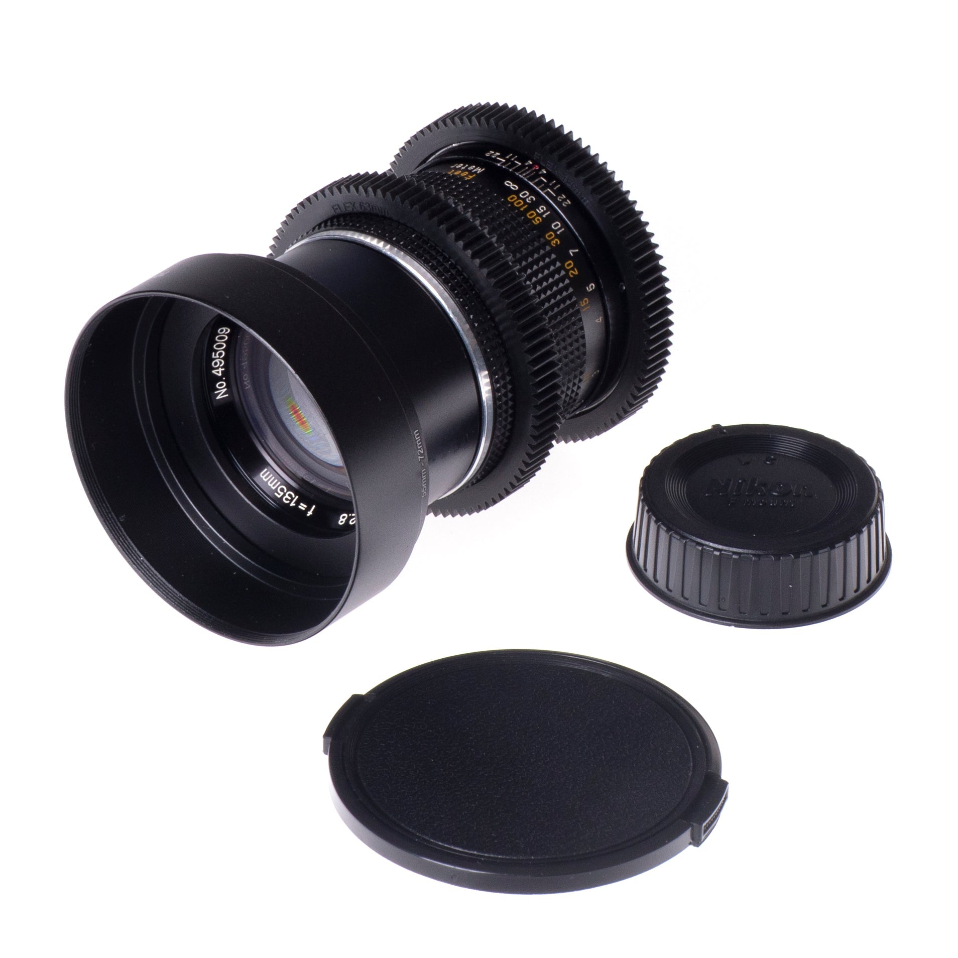 Admiral Auto Tele 135mm F2.8 Cine Mod Prime Telephoto Lens | Nikon F (Non-Ai)! - TerPhoto Store