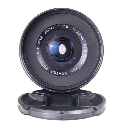 Albinar Auto Super Coated 28mm F2.8 Cine Mod w/ Anamorphic Bokeh For Nikon Z! - TerPhoto Store