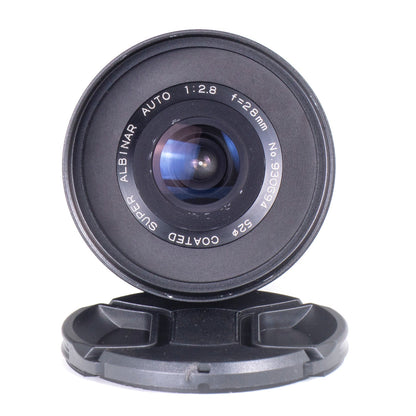 Albinar Auto Super Coated 28mm F2.8 Cine Mod w/ Anamorphic Bokeh For Nikon Z! - TerPhoto Store