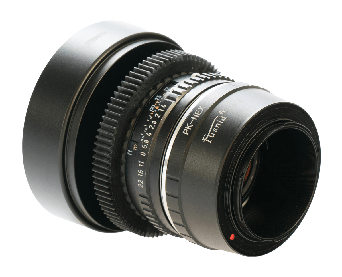 Asahi SMC Pentax-M 50mm F1.4 Cine Mod Vintage Portrait Prime | Sony E-mount - TerPhoto Store