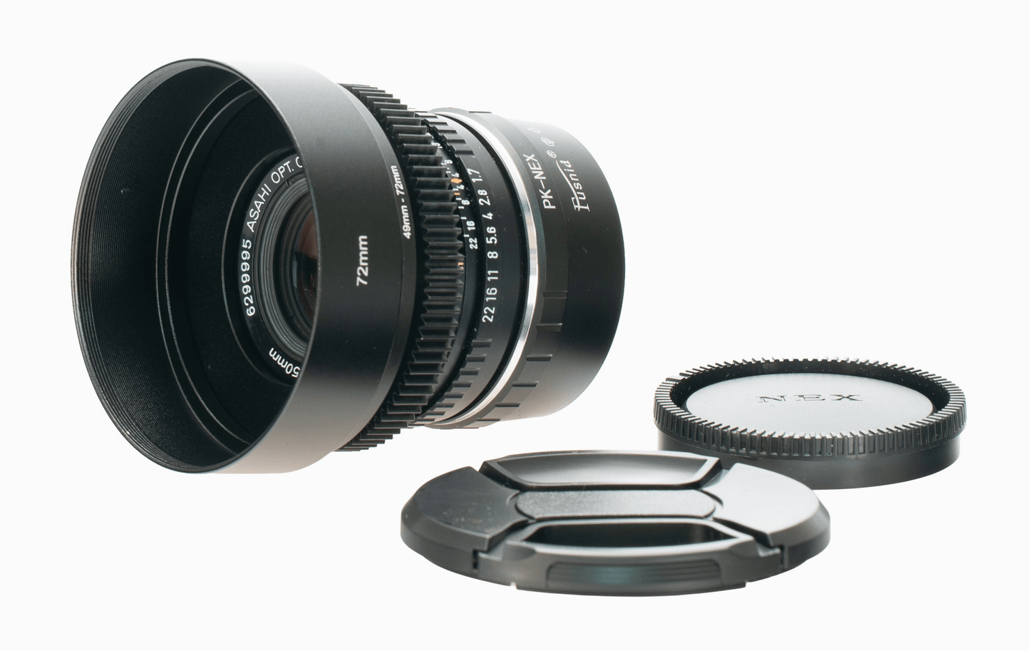 Asahi SMC Pentax - M 50mm F1.7 Cine Mod Prime Portrait Lens | Sony E - mount! - TerPhoto Store