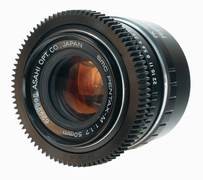 Asahi SMC Pentax - M 50mm F1.7 Cine Mod Prime Portrait Lens | Sony E - mount! - TerPhoto Store