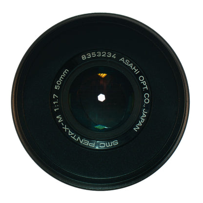 Asahi SMC Pentax-M 50mm F1.7 Cine Mod Prime w/ Anamorphic Bokeh | Canon EF! - TerPhoto Store