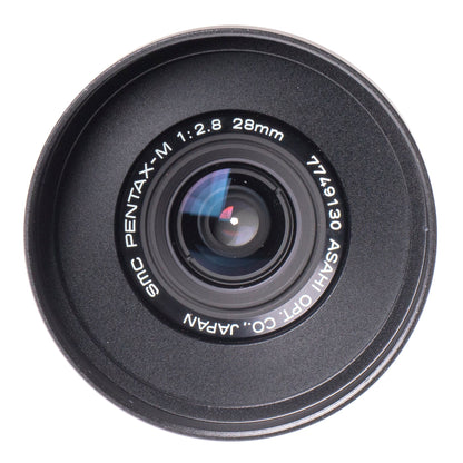 Asahi SMC Pentax‑M 28mm F2.8 Cine Mod Lens w/ Anamorphic‑Style Bokeh | Canon EF! - TerPhoto Store