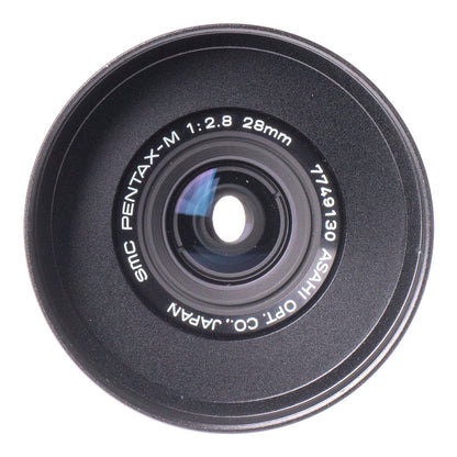 Asahi SMC Pentax‑M 28mm F2.8 Cine Mod Lens w/ Anamorphic‑Style Bokeh | Canon EF! - TerPhoto Store