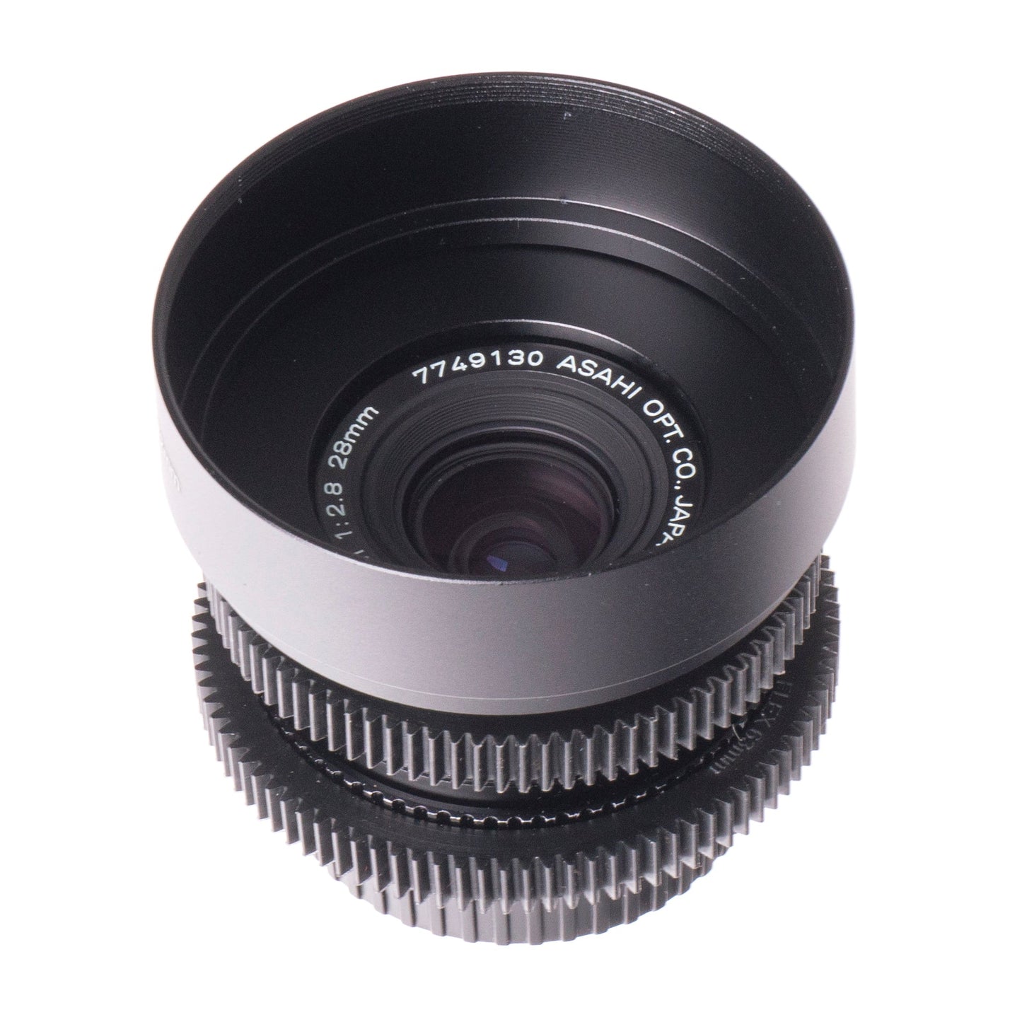 Asahi SMC Pentax‑M 28mm F2.8 Cine Mod Lens w/ Anamorphic‑Style Bokeh | Canon EF! - TerPhoto Store