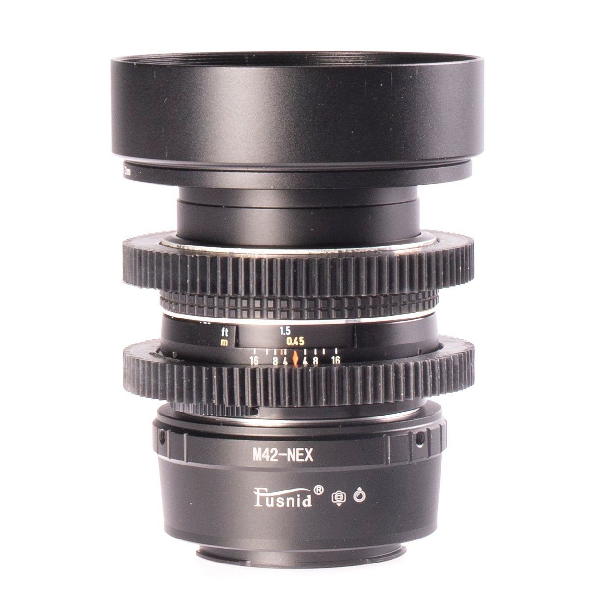 Asahi SMC Takumar 50mm F1.4 Cine Mod Prime w/ Anamorphic Bokeh for Sony E - mount! - TerPhoto Store