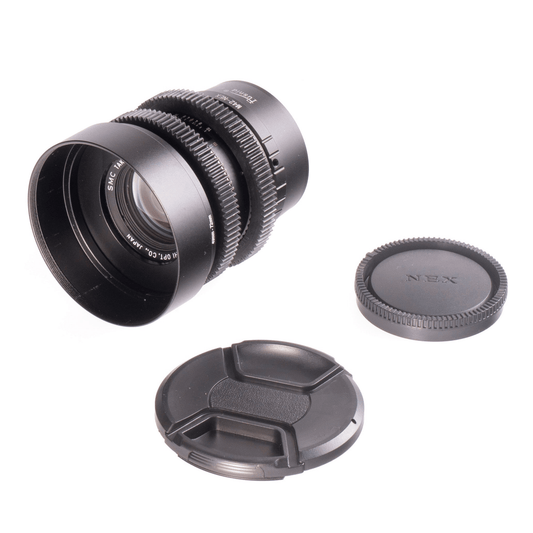Asahi SMC Takumar 50mm F1.4 Cine Mod Prime w/ Anamorphic Bokeh for Sony E - mount! - TerPhoto Store