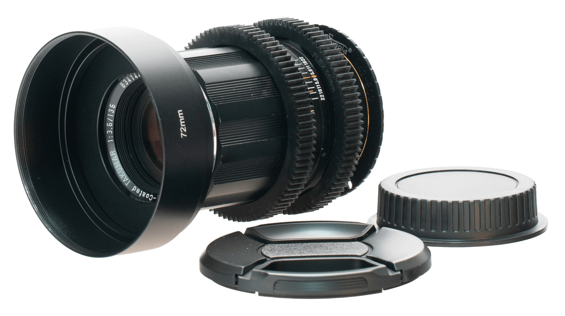 Asahi Super-Multi-Coated TAKUMAR 135mm F3.5 Cine w/ Anamorphic Bokeh | Canon EF - TerPhoto Store