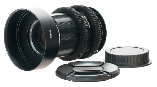 Asahi Super-Multi-Coated TAKUMAR 135mm F3.5 Cine w/ Anamorphic Bokeh | Canon EF - TerPhoto Store