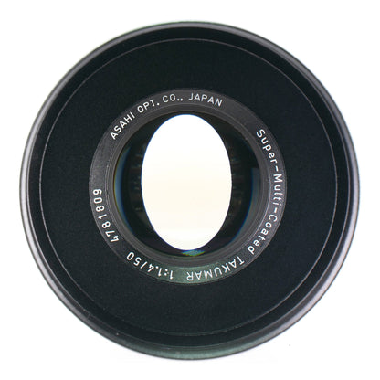 Asahi Super - Multi - Coated Takumar 50mm F1.4 Cine Mod w/ Anamorphic Bokeh | Sony - E - TerPhoto Store