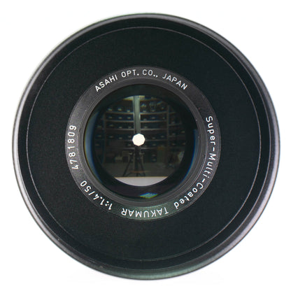 Asahi Super - Multi - Coated Takumar 50mm F1.4 Cine Mod w/ Anamorphic Bokeh | Sony - E - TerPhoto Store
