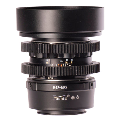 Asahi Super-Takumar 55mm F1.8 Cine Mod Lens w/ Anamorphic Bokeh For Sony E-mount - TerPhoto Store