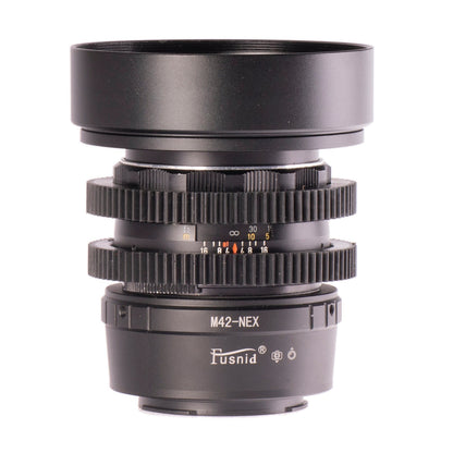 Asahi Super-Takumar 55mm F1.8 Cine Mod Lens w/ Anamorphic Bokeh For Sony E-mount - TerPhoto Store