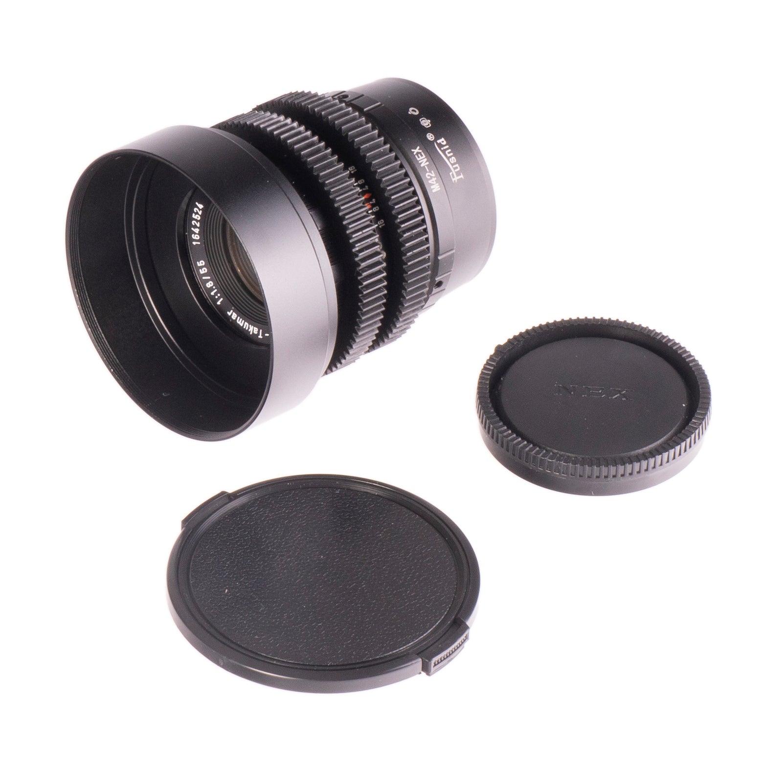 Asahi Super-Takumar 55mm F1.8 Cine Mod Lens w/ Anamorphic Bokeh For Sony E-mount - TerPhoto Store