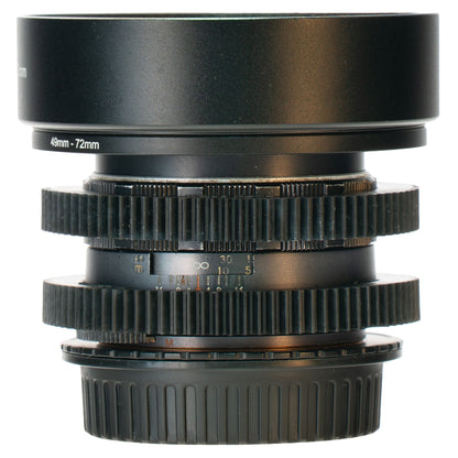 Asahi Super-Takumar 55mm F2 Cine Mod Prime Lens w/ Anamorphic Bokeh | Canon EF! - TerPhoto Store
