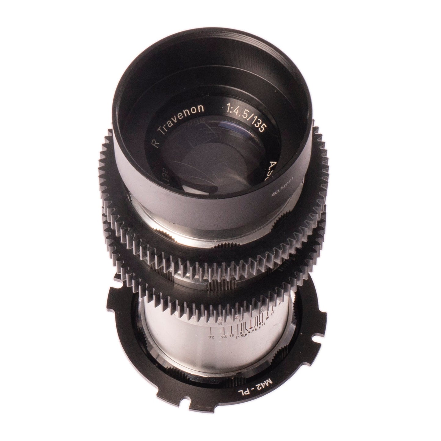 A.Schacht Ulm R Travenon 135mm F4.5 Prime Cine Mod Lens For Arri PL Mount! - TerPhoto Store