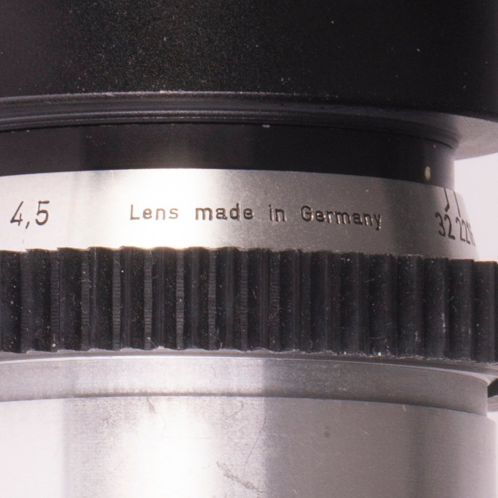 A.Schacht Ulm R Travenon 135mm F4.5 Prime Cine Mod Lens For Arri PL Mount! - TerPhoto Store