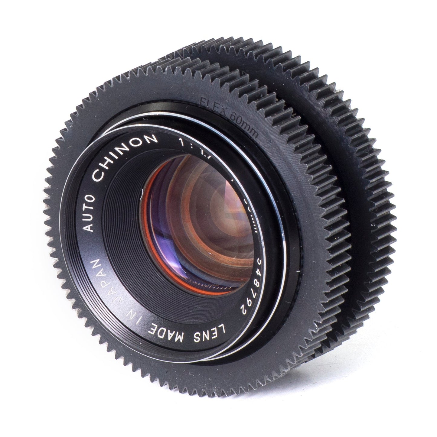 Auto Chinon 55mm F1.7 Cine Mod Prime Lens w/ Anamorphic Bokeh For Canon EF! - TerPhoto Store