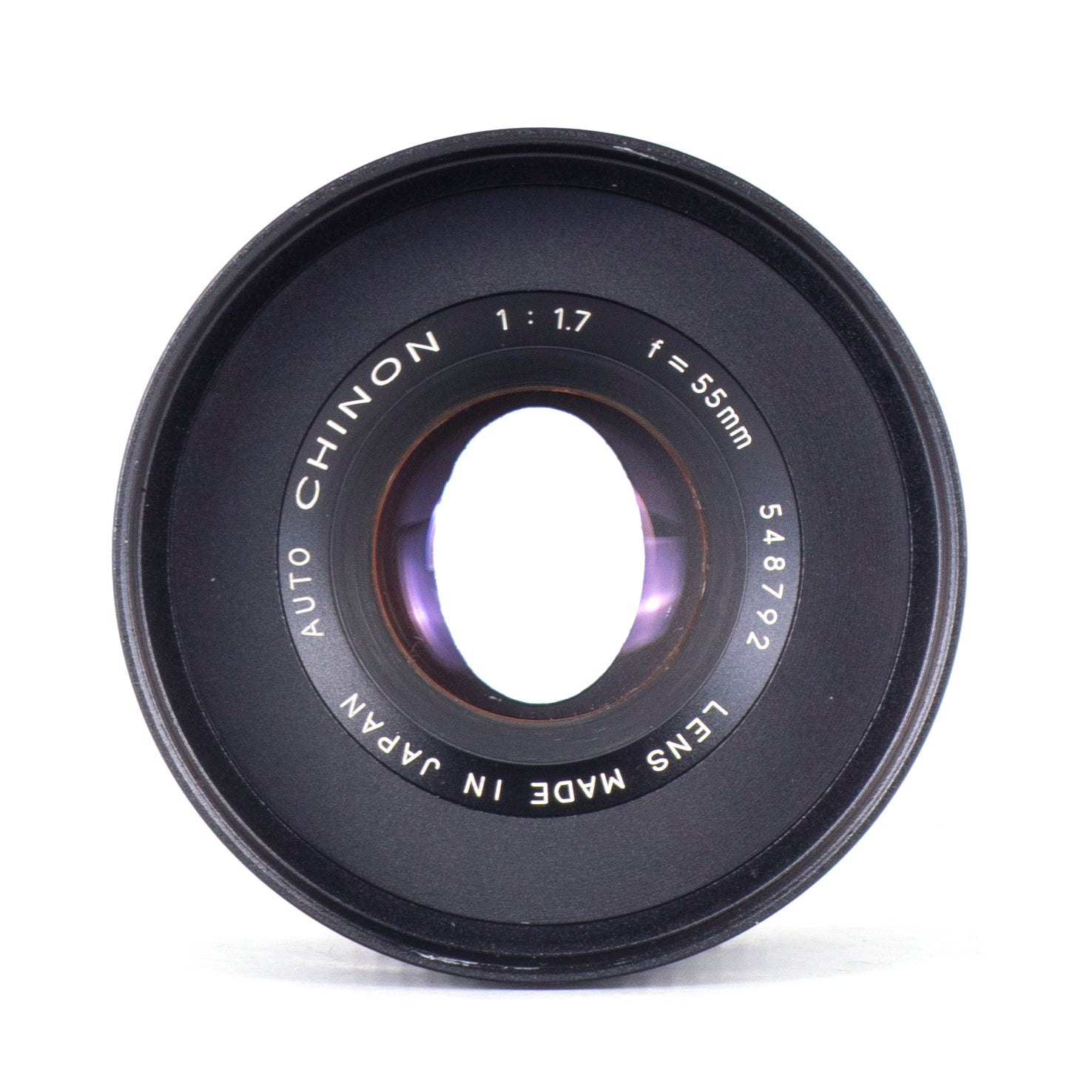 Auto Chinon 55mm F1.7 Cine Mod Prime Lens w/ Anamorphic Bokeh For Canon EF! - TerPhoto Store