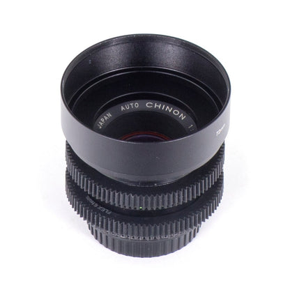 Auto Chinon 55mm F1.7 Cine Mod Prime Lens w/ Anamorphic Bokeh For Canon EF! - TerPhoto Store