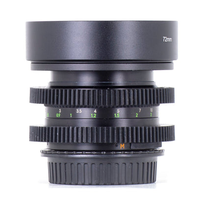 Auto Chinon 55mm F1.7 Cine Mod Prime Lens w/ Anamorphic Bokeh For Canon EF! - TerPhoto Store