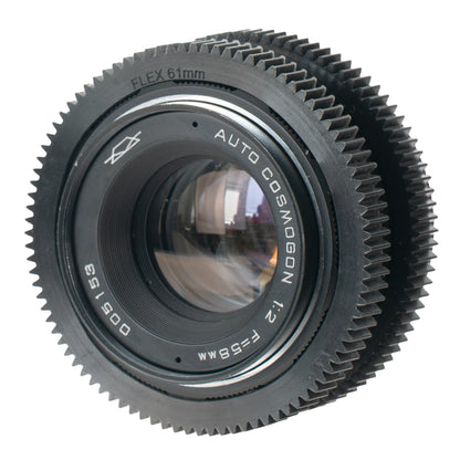 Auto Cosmogon 58mm F2 Cine Mod Lens Rare KMZ Prime | Helios - 44M Copy | Canon EF! - TerPhoto Store