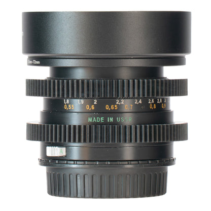 Auto Cosmogon 58mm F2 Cine Mod Lens Rare KMZ Prime | Helios - 44M Copy | Canon EF! - TerPhoto Store