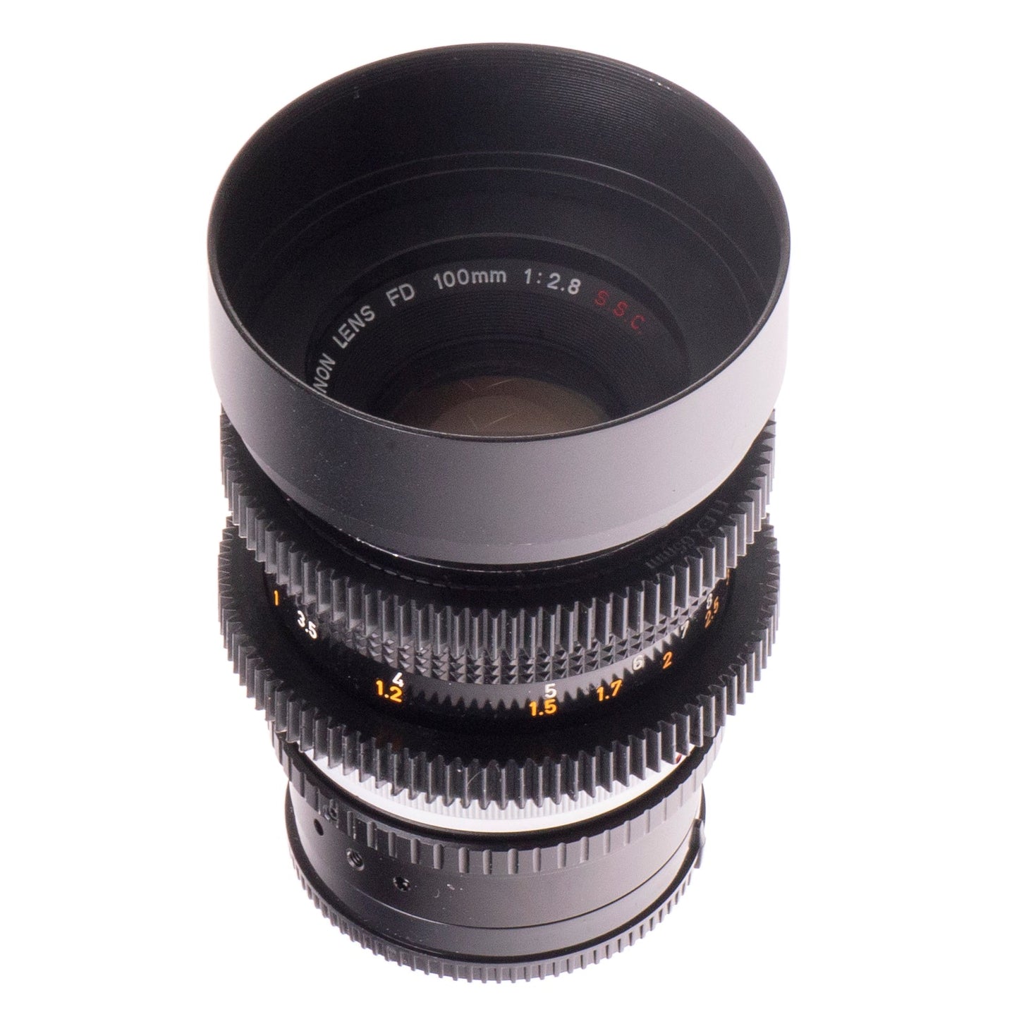 Canon FD 100mm F2.8 S.S.C Cine Mod Prime Portrait Lens | Sony E-mount! - TerPhoto Store