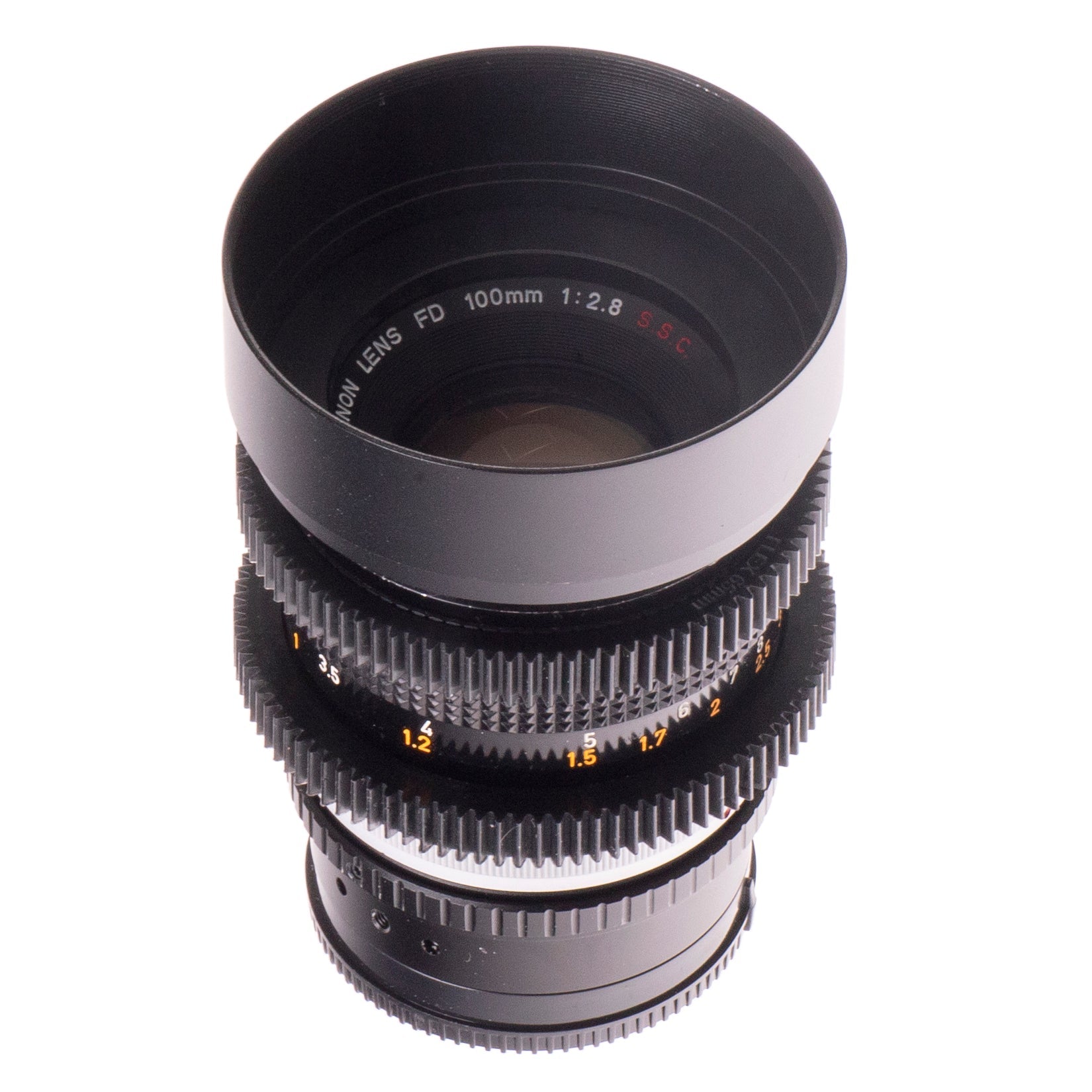 Canon FD 100mm F2.8 S.S.C Cine Mod Prime Portrait Lens | Sony E-mount! - TerPhoto Store