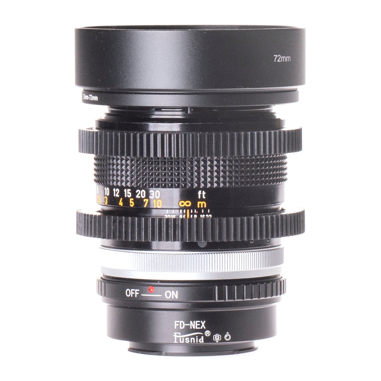 Canon FD 100mm F2.8 S.S.C Cine Mod Prime Portrait Lens | Sony E-mount! - TerPhoto Store