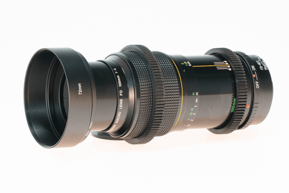Canon FD 100mm F4 Macro Prime Cine Mod Lens For Filmmaking | Sony E - mount! - TerPhoto Store