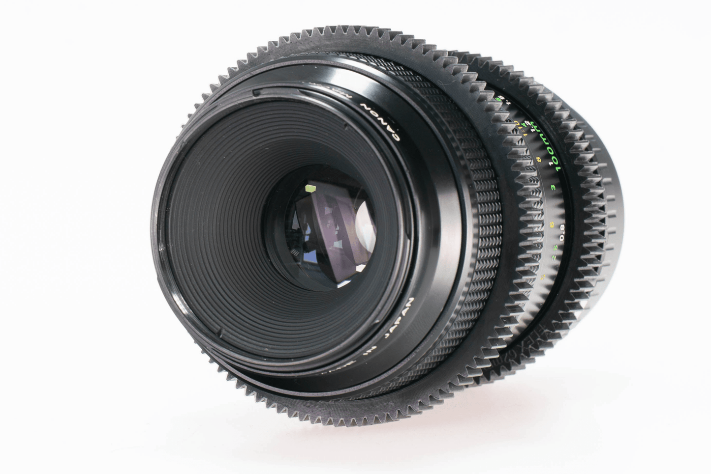 Canon FD 100mm F4 Macro Prime Cine Mod Lens For Filmmaking | Sony E - mount! - TerPhoto Store