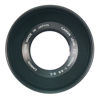 Canon FD 135mm F3.5 S. C. Cine Mod Prime Telephoto Lens | Sony E-mount! - TerPhoto Store