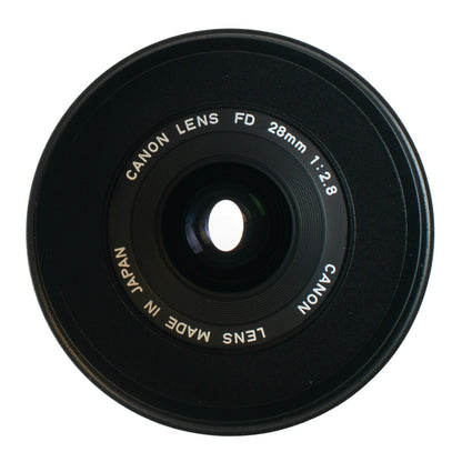 Canon FD 28mm F2.8 Cine Mod Wide Prime Lens w/ Anamorphic Bokeh | Sony E-mount! - TerPhoto Store