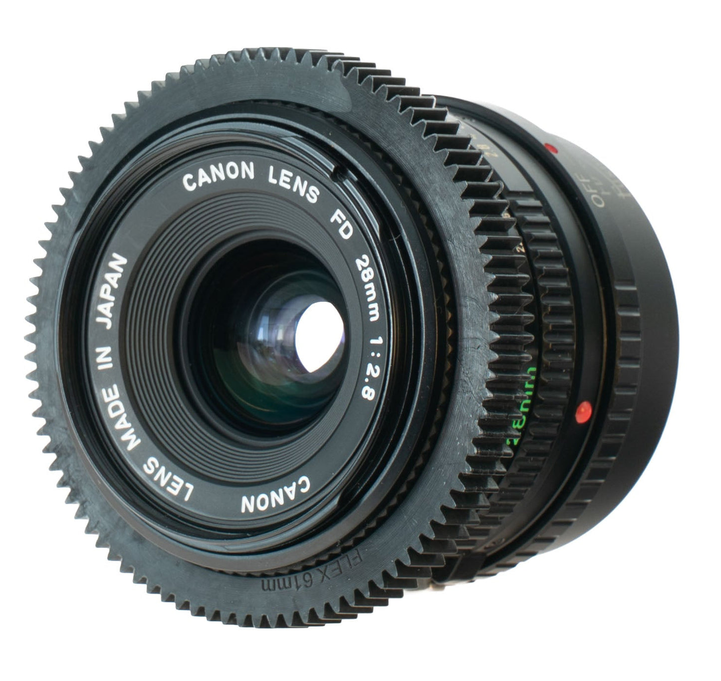Canon FD 28mm F2.8 Cine Mod Wide Prime Lens w/ Anamorphic Bokeh | Sony E-mount! - TerPhoto Store