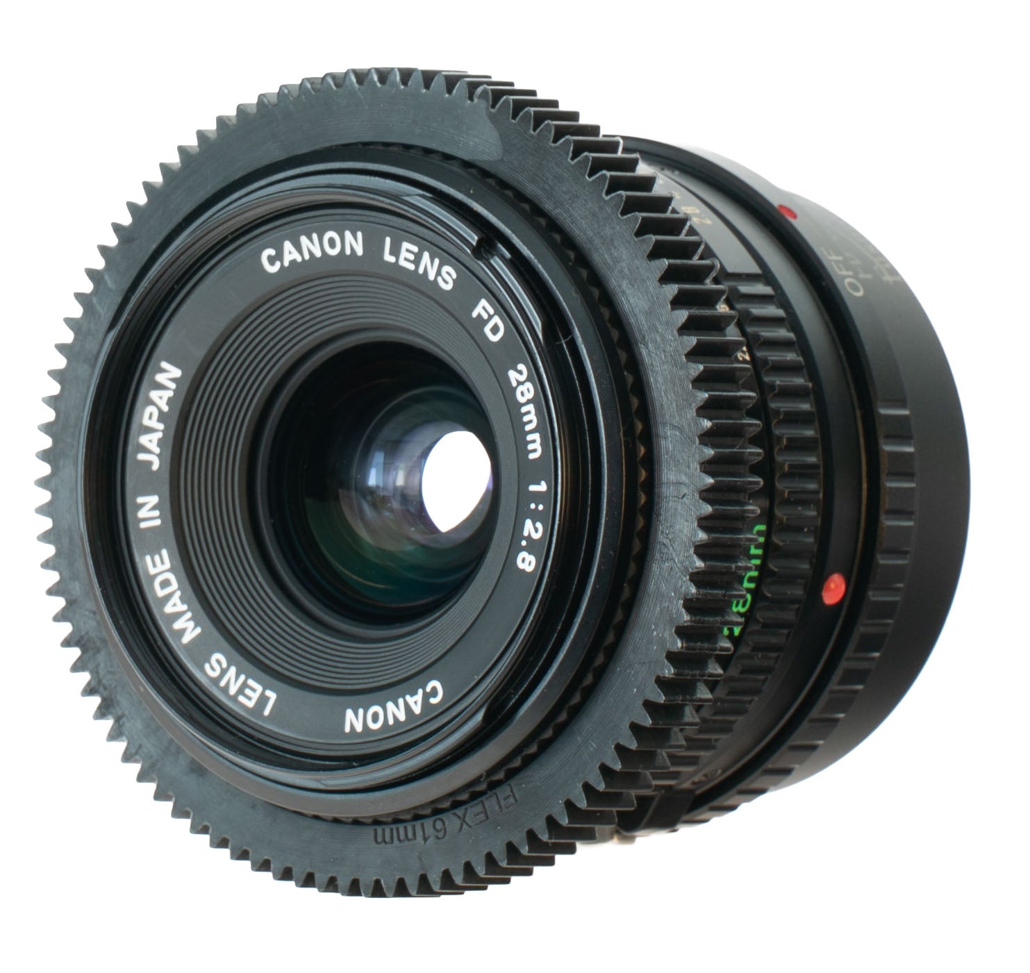 Canon FD 28mm F2.8 Cine Mod Wide Prime Lens w/ Anamorphic Bokeh | Sony E-mount! - TerPhoto Store