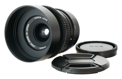 Canon FD 28mm F2.8 Cine Mod Wide Prime Lens w/ Anamorphic Bokeh | Sony E-mount! - TerPhoto Store