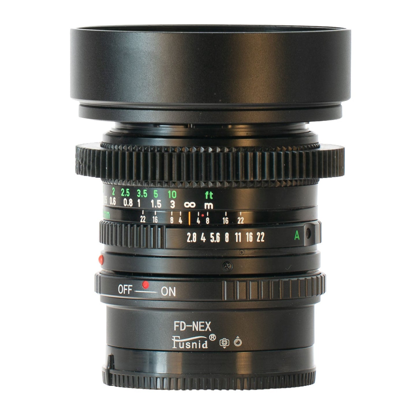 Canon FD 28mm F2.8 Cine Mod Wide Prime Lens w/ Anamorphic Bokeh | Sony E-mount! - TerPhoto Store