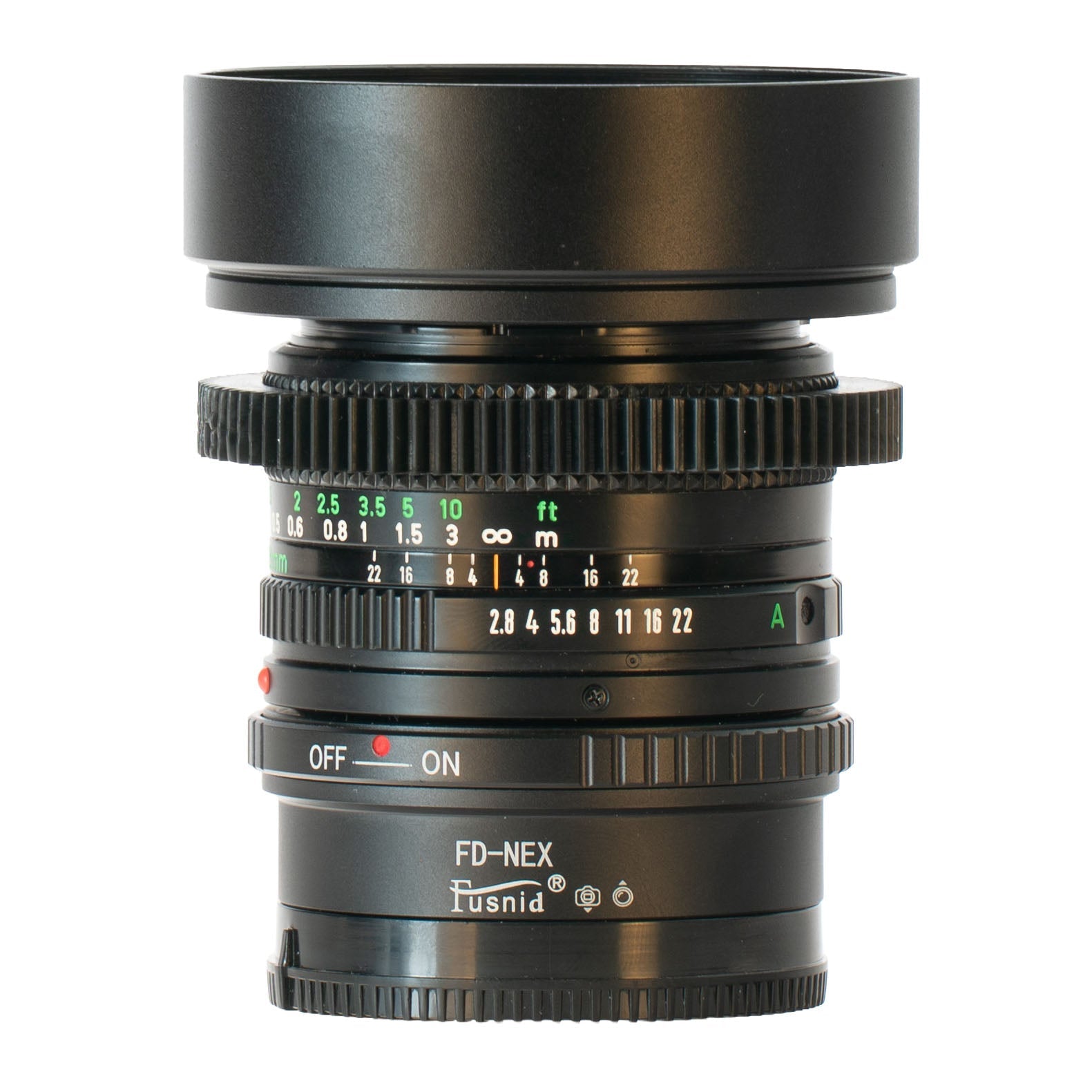 Canon FD 28mm F2.8 Cine Mod Wide Prime Lens w/ Anamorphic Bokeh | Sony E-mount! - TerPhoto Store