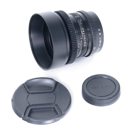 Canon FD 50mm F1.8 Cine Mod Prime Lens w/ Anamorphic Bokeh For M4/3 Mount! - TerPhoto Store