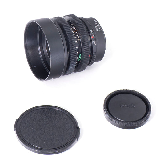 Canon FD 50mm F1.8 Cine Mod Prime Lens w/ Anamorphic Bokeh For Sony E - mount! - TerPhoto Store