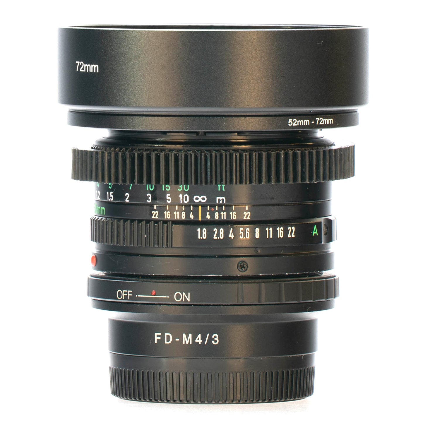 Canon FD 50mm F1.8 Cine Mod Vintage Prime Portrait Lens | M4/3! - TerPhoto Store