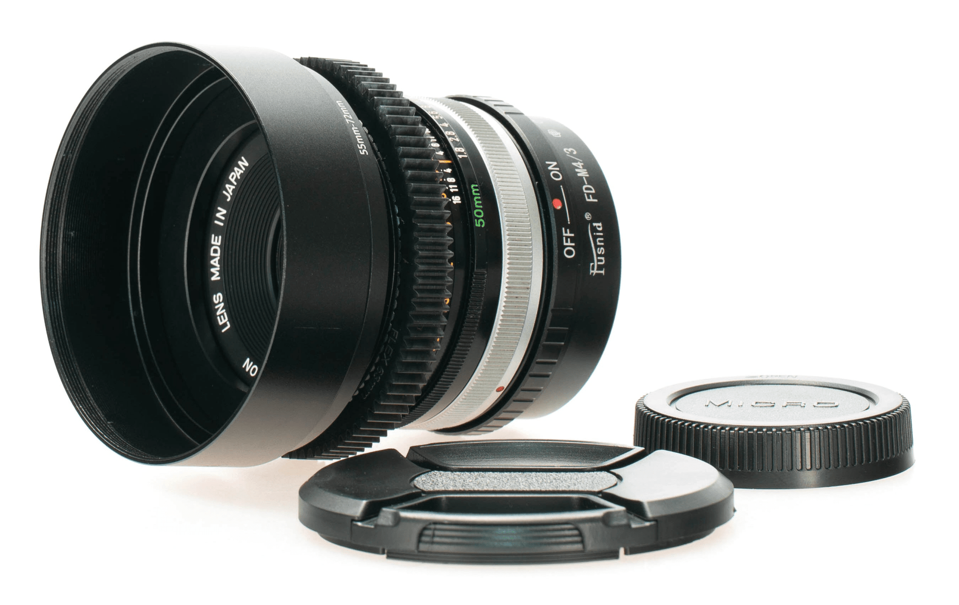 Canon FD 50mm F1.8 S. C. Cine Mod Vintage Prime Portrait Lens | M4/3! - TerPhoto Store