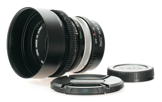 Canon FD 50mm F1.8 S. C. Cine Mod Vintage Prime Portrait Lens | M4/3! - TerPhoto Store
