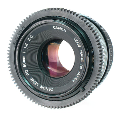 Canon FD 50mm F1.8 S. C. Cine Mod Vintage Prime Portrait Lens | M4/3! - TerPhoto Store
