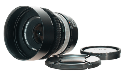Canon FD 50mm F1.8 S.C. Cin Mod Prime Portrait Lens | Sony E - mount! - TerPhoto Store